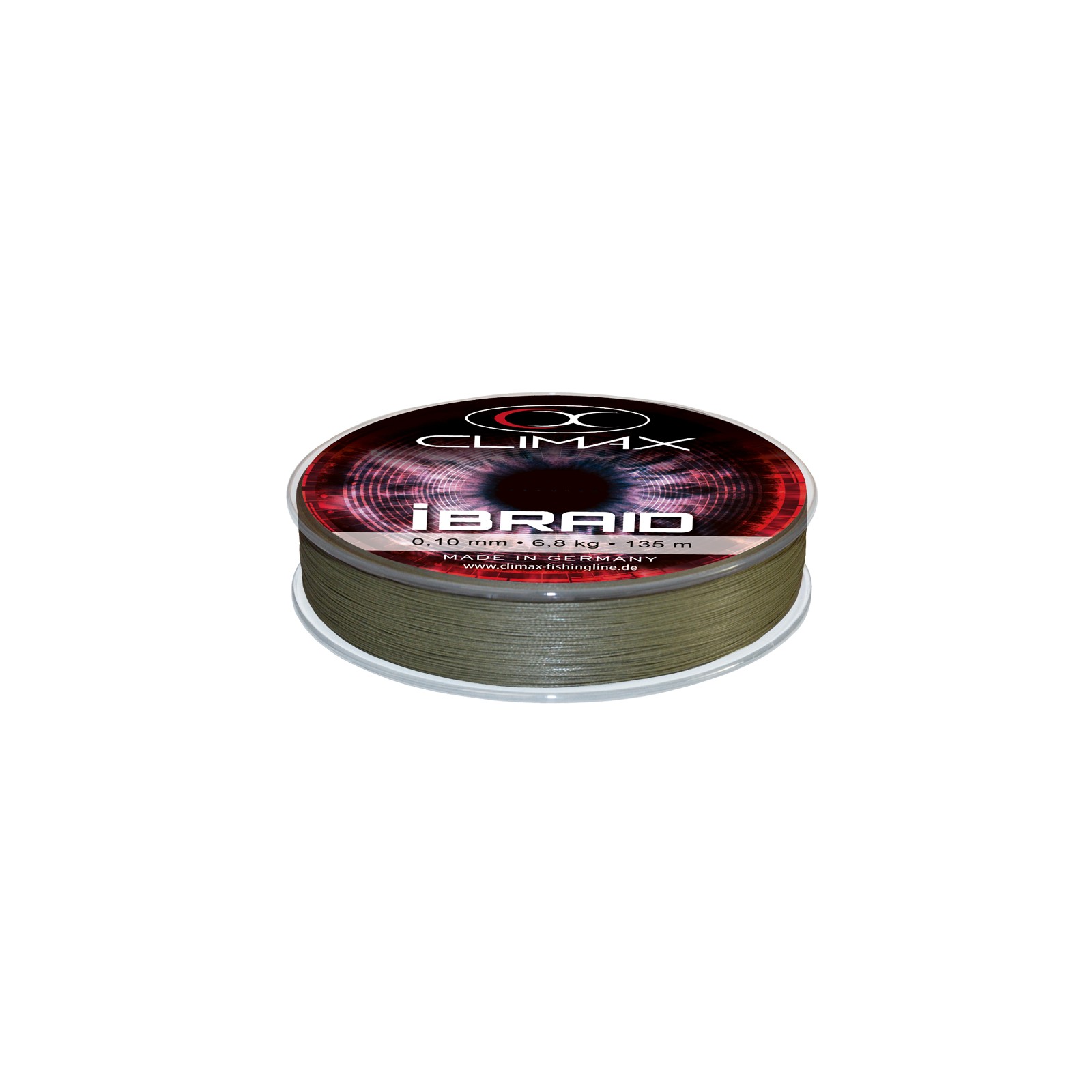 0,12 EUR/m CLIMAX iBraid 0,22mm 21,5kg 275m Olive by TACKLE-DEALS !!!